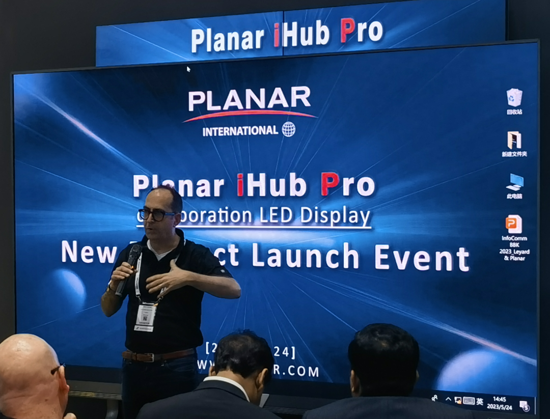 InfoComm Asia | EVO视讯官方网站Planar全球首发第四代Micro LED智能一体机